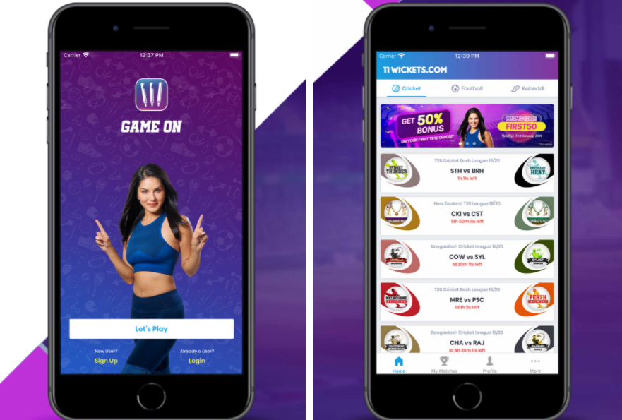 11wickets cricket fantasy app to earn money online